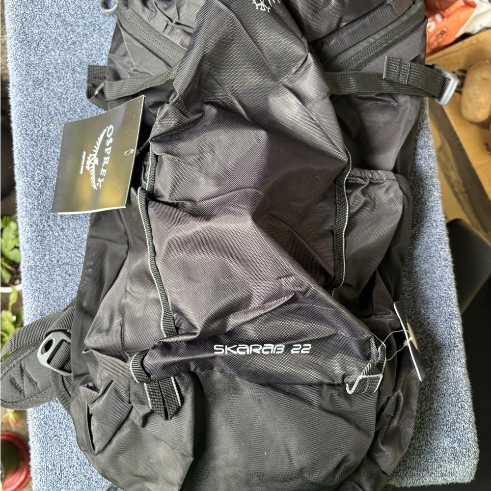 Hydration Day Pack Black Tactical Backpack with Adjustable Straps Rain Cover
